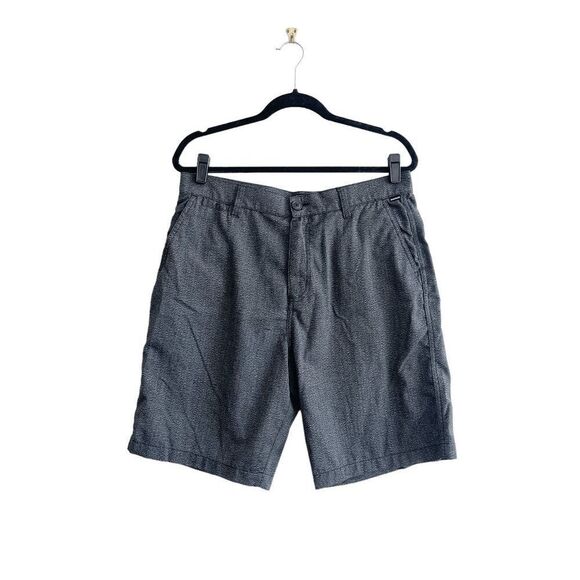 Quiksilver Mens Union Heather Shorts Black White 34 Regular - Picture 1 of 9